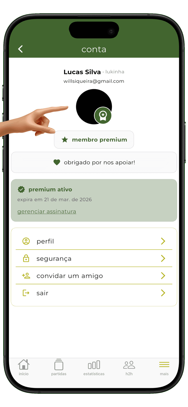 profile edit screen (1/2)