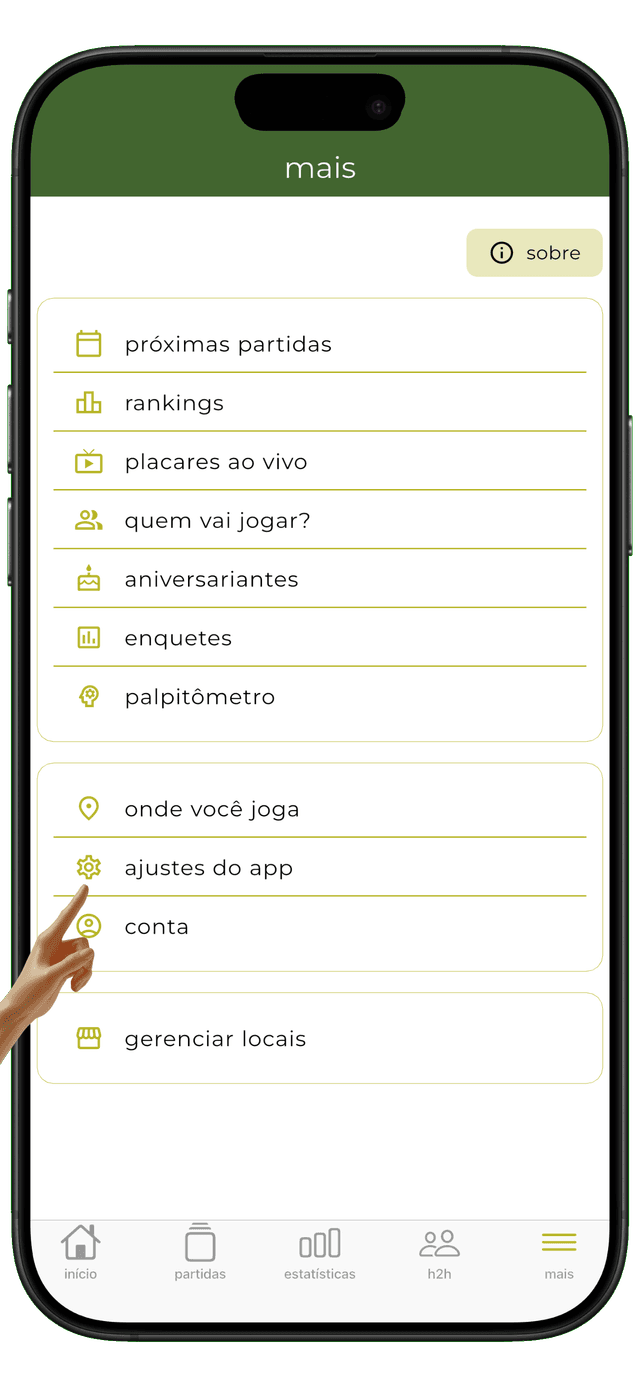 home section reorder settings (1/2)